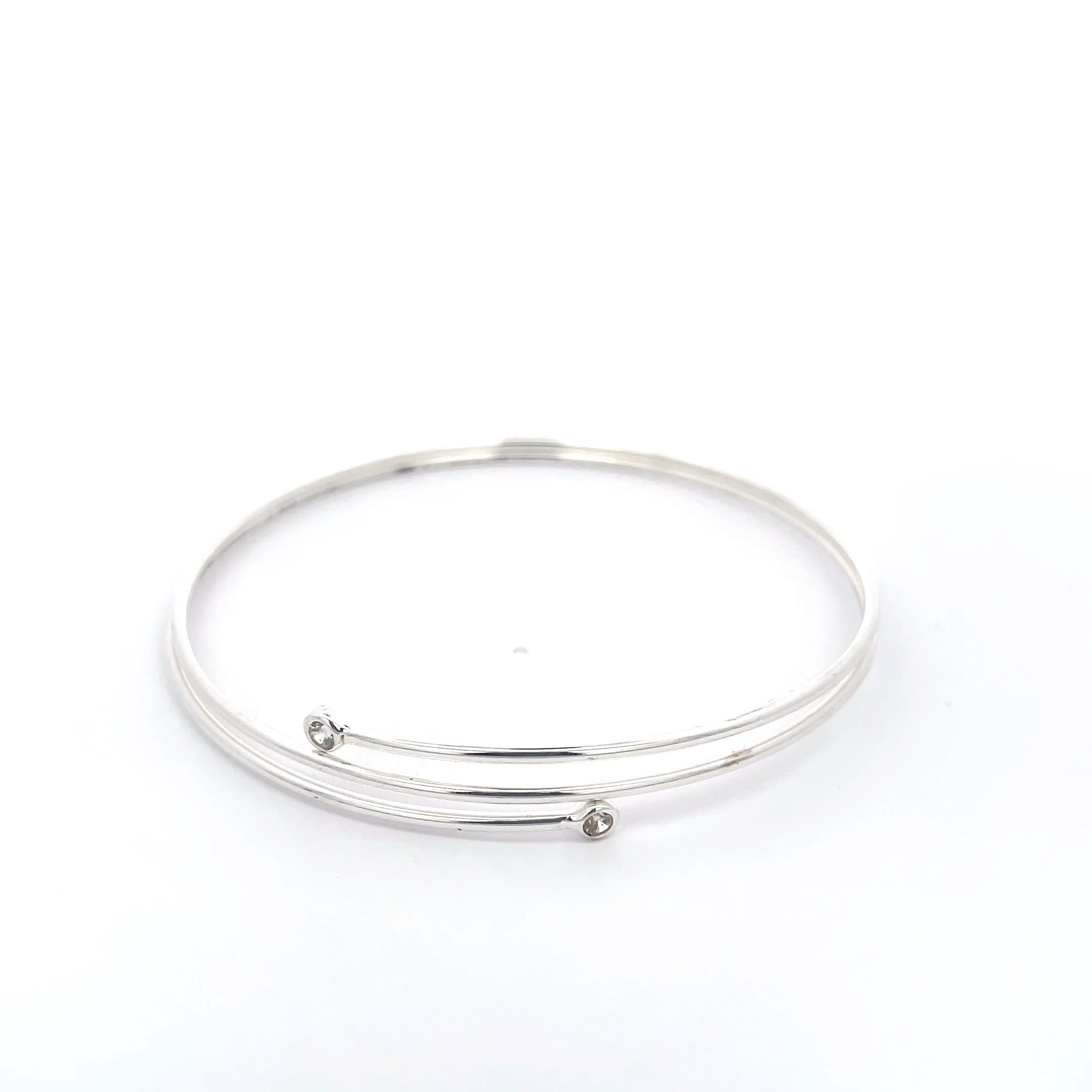 Triple ring adjustable bracelet